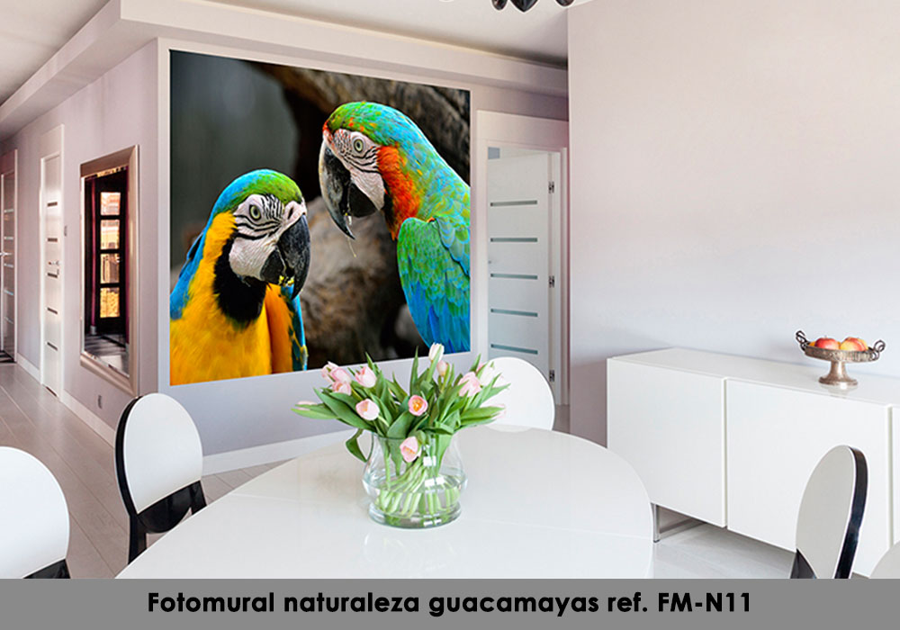 Fotomural-naturaleza-guacamayas-ref.-FM-N11